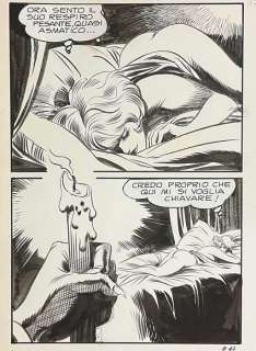 Leone Frollo | Leone Frollo - Very sexy Naga page - Original page - Size: 25 x 17 cm. - Exemplaire unique | Catawiki