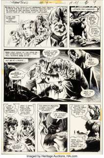 Wrightson, Bernie - Bernie Wrightson Swamp Thing #4 Story Page 8 Original Art (DC, 1973). ...