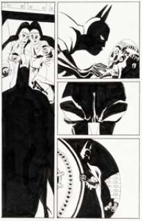 Sale, Tim - Tim Sale Batman: The Long Halloween Special #1 Story Page 8 Original Art (DC, 2021). ...