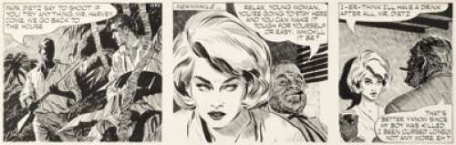 Wright, David - David Wright Carol Day #1592 Comic Strip Original Art (London Daily Mail, c. 1960s). ...