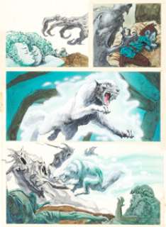 Buscema, John - John Buscema, Rudy Nebres, and Peter Ledger Marvel Super Special #12 "Warriors of the Shadow Realm" Story Page 19 ...