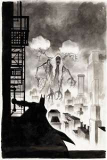 Sale, Tim | Tim Sale Batman #8 Variant Cover Original Art (DC, 2016).... | Heritage