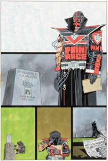 O‘Neill, Kevin - Kevin O‘Neill Marshal Law #6 Story Page 27 Original Art (Marvel/Epic, 1989)....