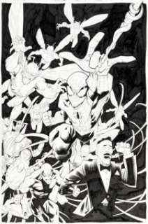 Ottley, Ryan - Ryan Ottley and Cliff Rathburn Amazing Spider-Man #12 (813) Splash Page 1 Original Art (Marvel, 2019)....