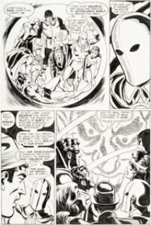 Dillin, Dick - Dick Dillin and Sid Greene Justice League of America #73 Story Page 19 Original Art (DC, 1969)....