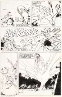 Ross, Dave - Dave Ross and Mike Gustovich Last Days of the Justice Society Special #1 Story Page 16 Original Art (DC, 1986)....