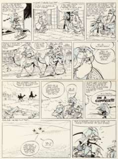 Jean Tabary Iznogoud, The Wicked Wiles of Iznogoud #2 Story Page 2 Original Art (Dargaud, 1967)....