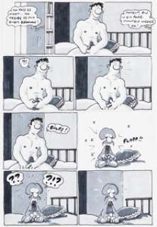 Ralf König Djinn Djinn, Le Sortilège de Sa‘âdât #1 Story Page 150 Original Art (Glénat Humour, 2007)....