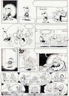 Rosa, Don | Don Rosa Anders And & Co. [Donald Duck & Company] #1994-15 Story Page 23 Uncle Scrooge Original Art (Egmont, 1994)... (Total: 2 Items) | Heritage