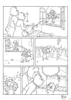 BOUCLE D’OR ET LES TROIS OURS, Bruno Bessadi, 2011, planche n°24,… | Bamboo Edition