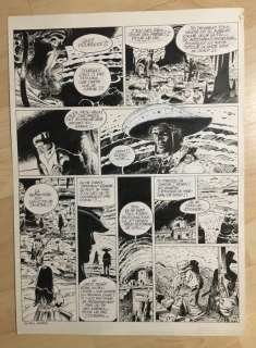 Girod, Thierry | Girod, Thierry - Planche originale - Wanted T4 - L’Or sous le scalp - (2001) | Catawiki