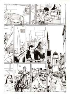 Berlion, Olivier | Berlion, Olivier - Planche originale - Tony Corso T6 - Bollywood Connection - (2013) | Catawiki