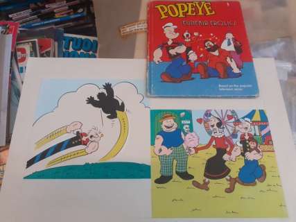 Autore Non Reperito | Autore non reperito - original artwork "Popeye Funfair Frolics" - (1979) | Catawiki