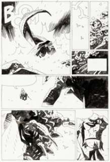 Mike Mignola Hellboy: The Island #1 Story Page 21 Original Art (Dark Horse, 2005). | Heritage