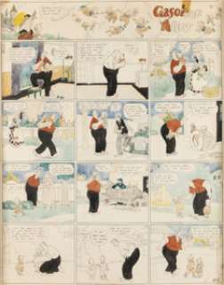 Frank King Gasoline Alley Sunday Comic Strip Original Art (Chicago Tribune, 1922).