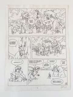 Arno | Alef-Thau - Planche originale (p.18) - Alef-Thau T6 - L’homme sans réalité - (1991) | Catawiki