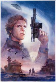 Alex Maleev Star Wars: Han Solo and Chewbacca #1 Cover Original Art (Marvel, 2022).