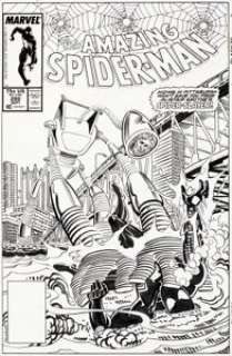Al Milgrom The Amazing Spider-Man #292 Spider-Slayer Cover Original Art (Marvel, 1987). | Heritage