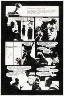 Mike Mignola and John Nyberg Bram Stoker‘s Dracula #1 Story Page 20 Original Art (Topps, 1992).
