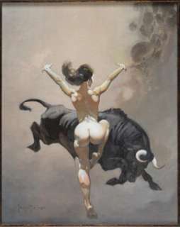 Frank Frazetta "The Dancer from Atlantis" Reworked Painting Original Art (1987). | Heritage