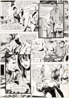 Neal Adams Eerie #9 Story Page 2 Original Art (Warren Publishing, 1967).