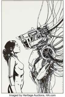 Jorge Fornes Magnus #2 Variant Cover Original Art (Dynamite, 2017).