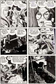 Alex Toth Adventure Comics #419 Black Canary Story Page 2 Original Art (DC, 1972). | Heritage