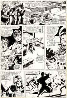 John Byrne and Ricardo Villamonte The X-Men #118 Story Page 7 Original Art (Marvel, 1979). | Heritage