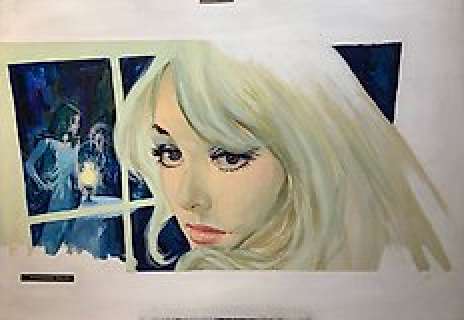 Fernando Fernández (Barcelona 1940-2010) | Fernández, Fernando - Original Romance Illustration - close-up - (1974) | Catawiki