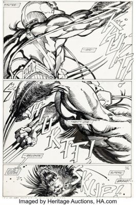 Barry Windsor-Smith Marvel Comics Presents #79 Wolverine / Weapon X Story Page 3 Original Art (Marvel, 1991).