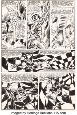 Dave Cockrum and Joe Rubinstein The Uncanny X-Men #146 Colossus and Wolverine Story Page 4 Original Art (Marvel, 1981). | Heritage