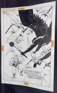 Carlos Garzon, Mike Mignola - cosmic odyssey #2 p. 2 - la - superman and orion vs. Thangarians - 1988