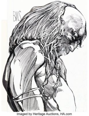 Barry Windsor-Smith Rune: The Spin Special Edition #1 Cover Original Art (Malibu, 1994). | Heritage