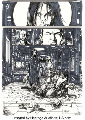 Darick Robertson The Boys #9 Story Page 17 Original Art (Dynamite Entertainment, 2007).