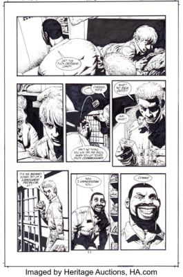 Richard Corben Hellblazer #146 "Hard Time" Story Pages 11-22 Original Art (DC/Vertigo, 2000). (Total: 12 Original Art)