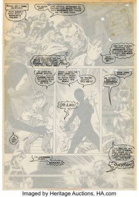 John Byrne and Terry Austin Marvel Preview #11 Star-Lord Story Page 26 Original Art (Marvel, 1977). (Total: 2 Original Art)