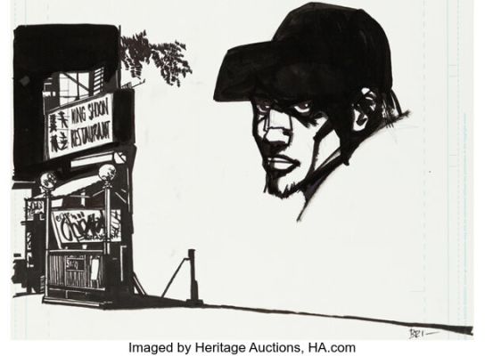 Brian Wood DMZ - Body of a Journalist #9 Cover Original Art (Vertigo/DC, 2006). | Heritage