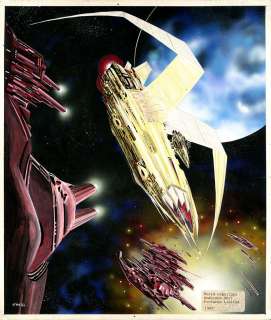 Kevin O‘Neill - Thunderbirds 1982 Tv Series Pitch Painting - Kevin O‘Neill Art / Gerry Anderson