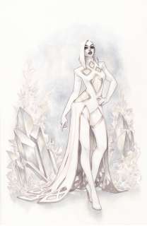 Meghan Hetrick - immortal x-men #07 hellfire gala variant edition - final art issue 07 page cover