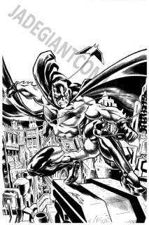 Alan Patrick | Alan Patrick Pencil And Ink Pinup Batman | JadeGiant Comic Art