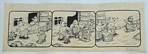 Kring, Paul Arne | Kring, Paul Arne - Originele strook - Rasmus Klump - Petzi, Pol Pel en Pingo - (jaren 1980) | Catawiki