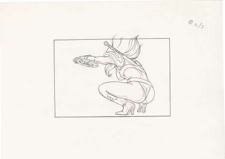 Buichi Terasawa handwritten draft manuscript "TAKERU" | Mandarake (Big Web)