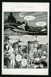 Georges Pichard - Planche originale n°1 - Le Cirque des Femmes - Paulette