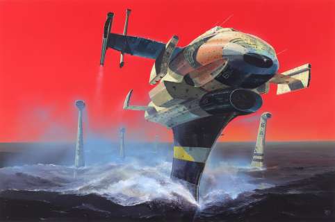 Foss (Christopher) | Illustration Ã  la gouache et Ã  l’Aérographe… | Millon