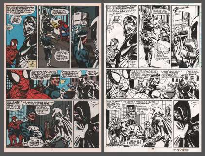 Marc Spector: Moon Knight # 21 (Marvel, 1990) by Sal Velluto and Tom Palmer