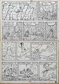 Nys, Jef - 1 Original page - Jommeke - Het geheim van Macu Ancupa | Catawiki