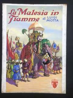 Schillina, Motta - 1 Original cover - La Malesia in fiamme | Catawiki