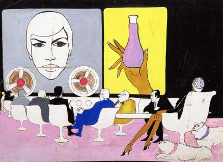 Peellaert | Illustration Ã  l’encre de Chine et Ã  la gouache… | Millon