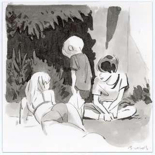 Vivès, Bastien - 1 Original drawing - Une Soeur - 2017 | Catawiki