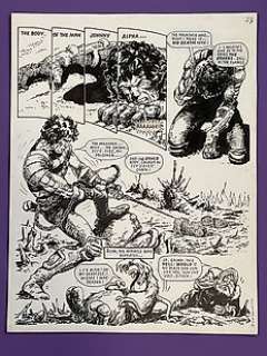 Ezquerra, Carlos - 1 Original page - Strontium Dog - The Body of Johnny Alpha - 1979 | Catawiki